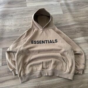 Essentials Fear of God desert sand Hoodie